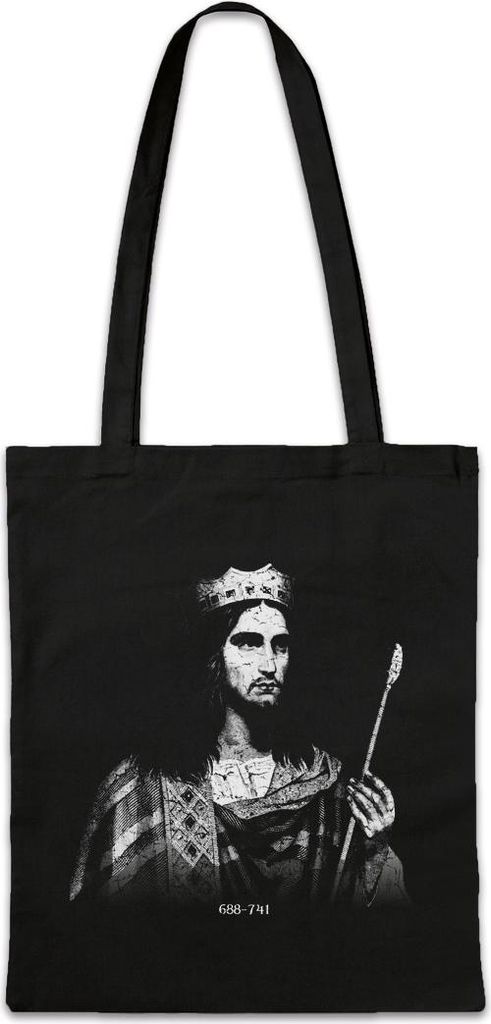 Urban Backwoods Karl Martell, Stofftasche, Farbe: Schwarz