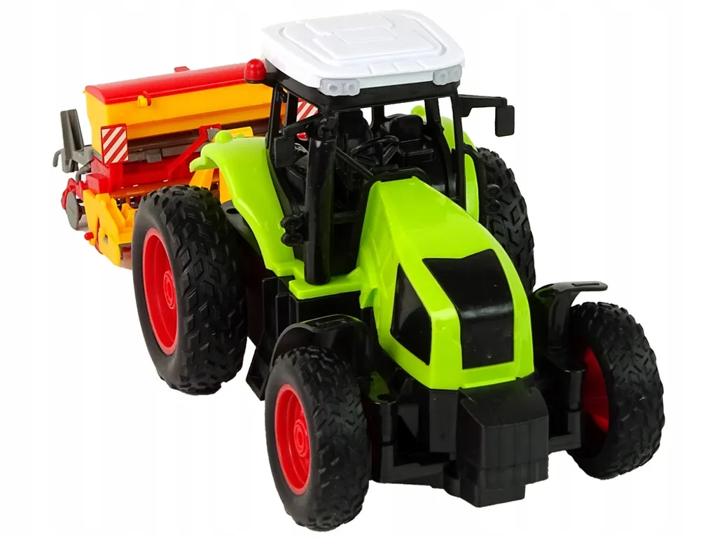 Véhicule agricole télécommandé 1:16 avec botteleuse pour enfant vert