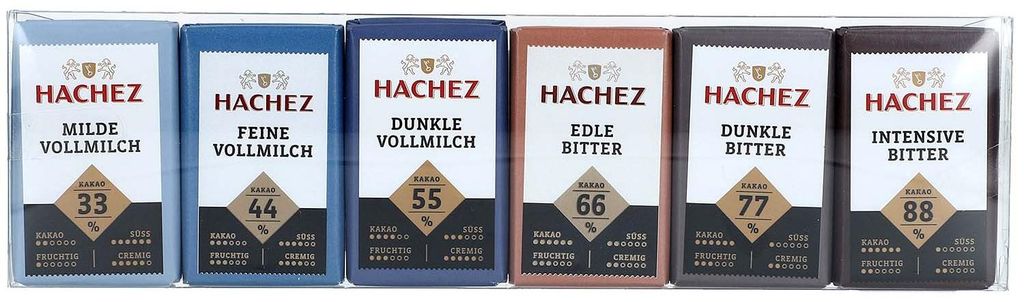 Hachez Täfelchen Mix 90g Produktbild 