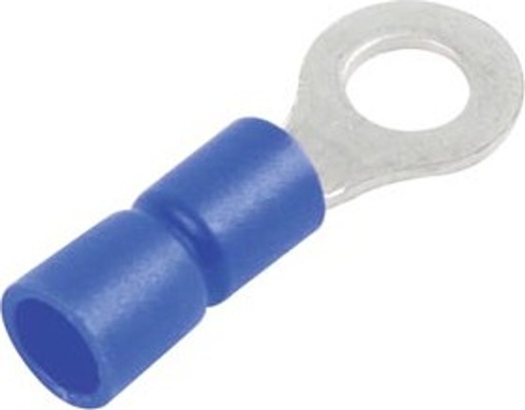 Isolierte runde Klemme 8,4mm - blau