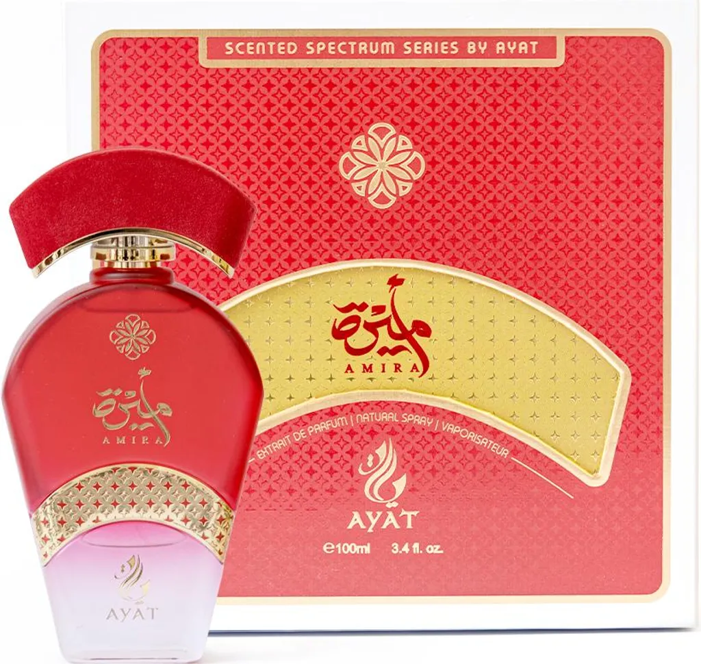 Parfum AMIRA Ayat 100 ml : une tenue 24h pour ne plus se reparfumer