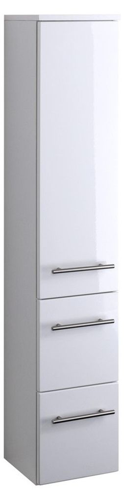 Basera Badezimmer Midischrank Ricarda 25 cm breit, weiß