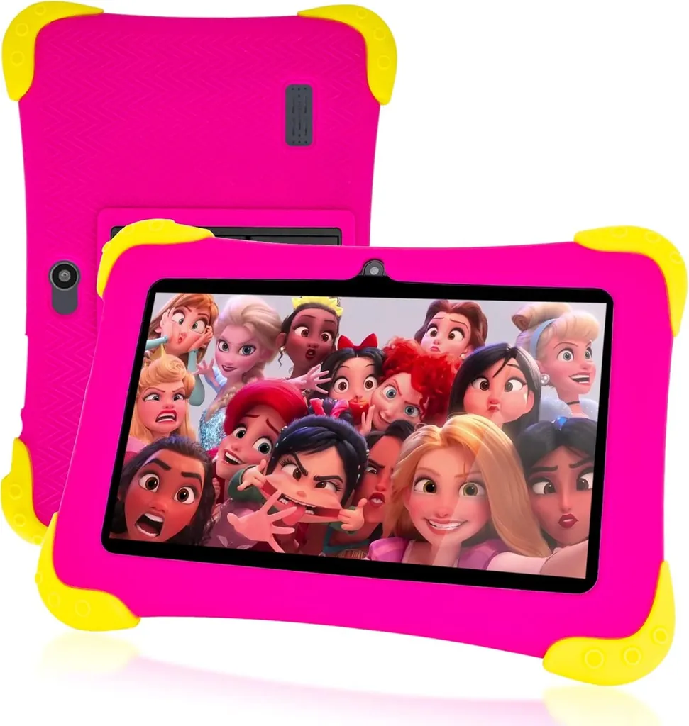 EagleSoar Tablet Bambini 7 Pollici HD Android 11 | Sicuro e Antiurto