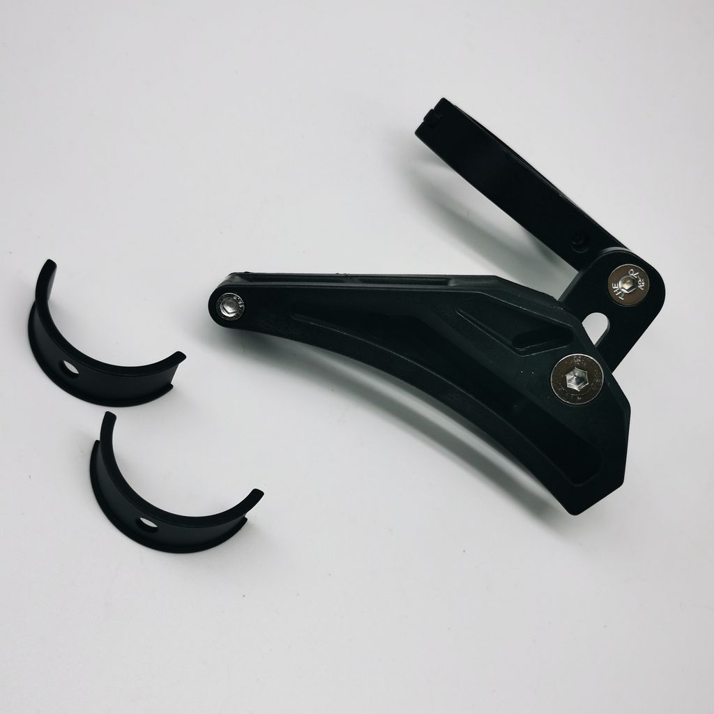 MECYC Kettenführung Universal lange Führung höhenverstellbar 31,8 & 34,9mm Fahrrad MTB Trekking Fixie Singlespeed E-Bike