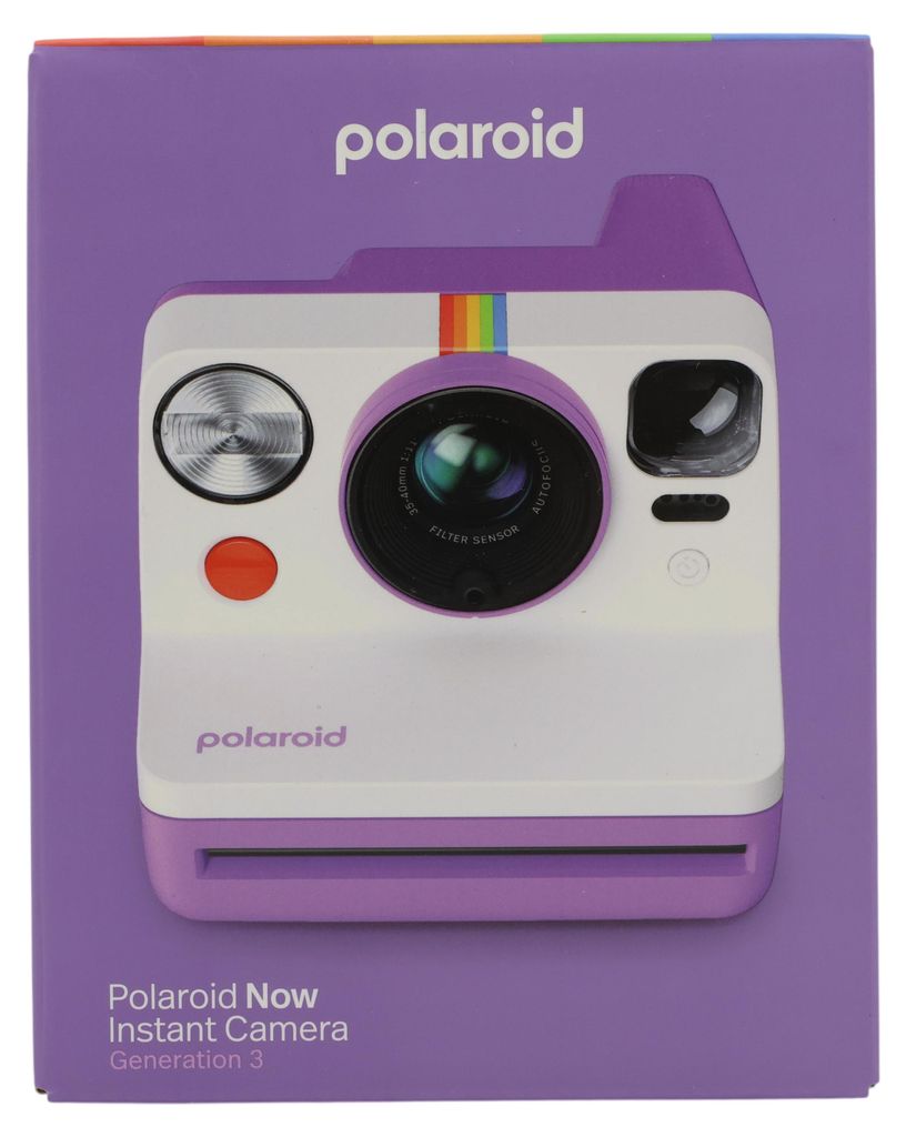 Polaroid Now Instant Generation 3, Purpurová, Auto, 0.4 - Obrázok produktu 