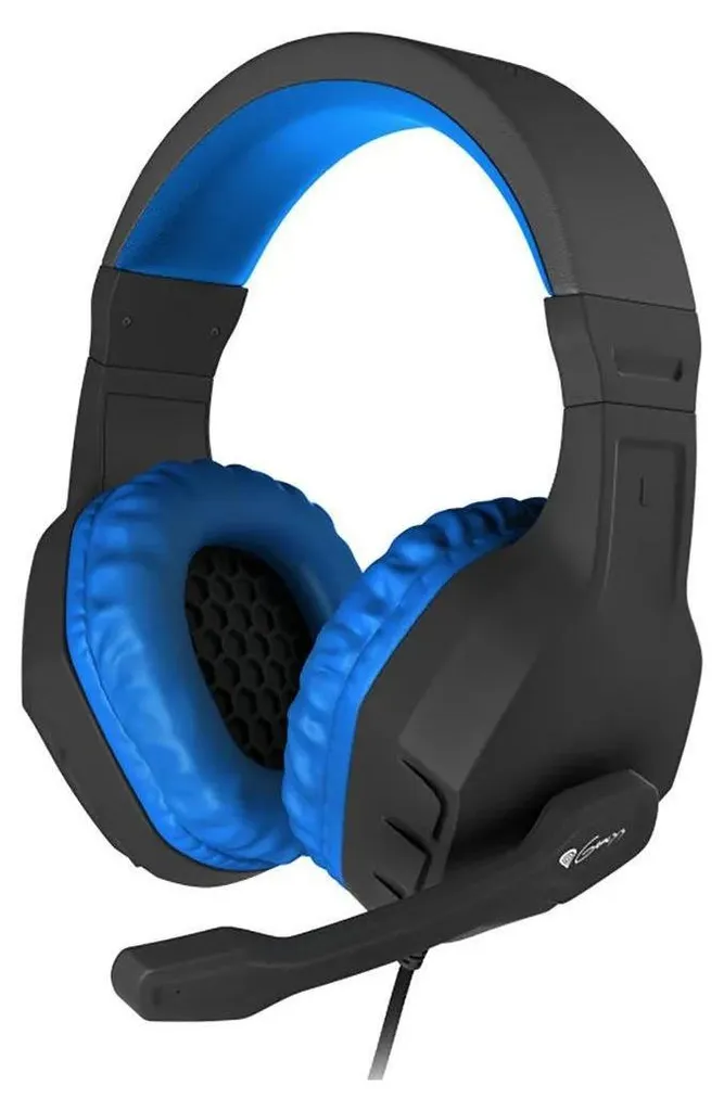 Casque Gamer Genesis Argon 200 Bleu pour Sessions de Jeu Longue Durée