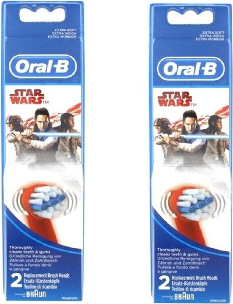 Kids Stages Power Star Wars, 4 Stück Aufsteckbürsten Produktbild 7
