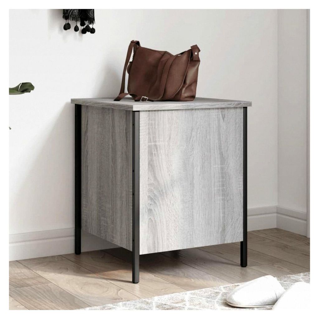 Lagerbank Grau Sonoma 40x42,5x50 cm Holzwerkstoff