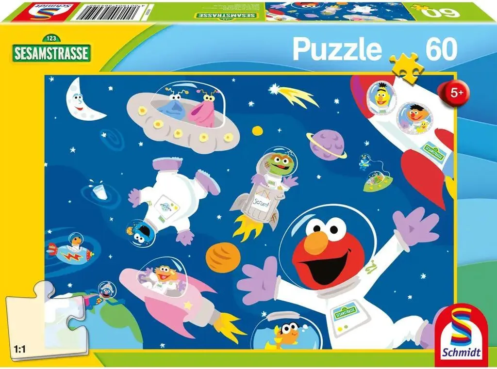 Puzzle 60 pièces Schmidt 56459 : occupez vos enfants intelligemment