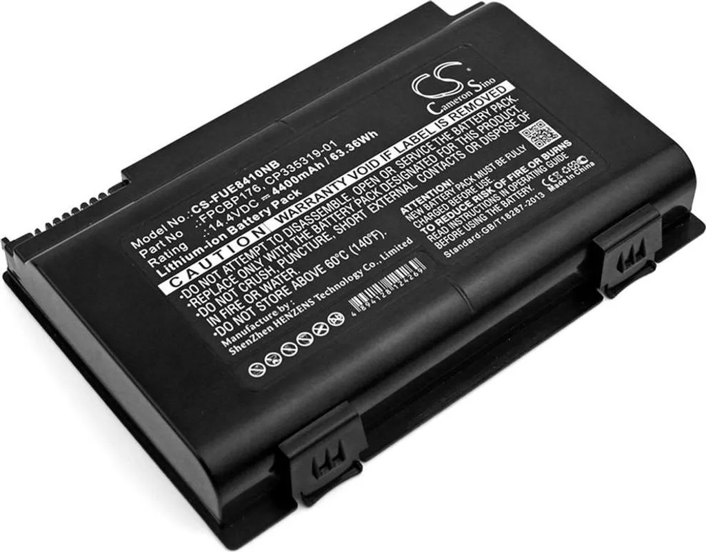 Batterie pour Fujitsu Celsius H250 série Lifebook et Precision 5200mAh