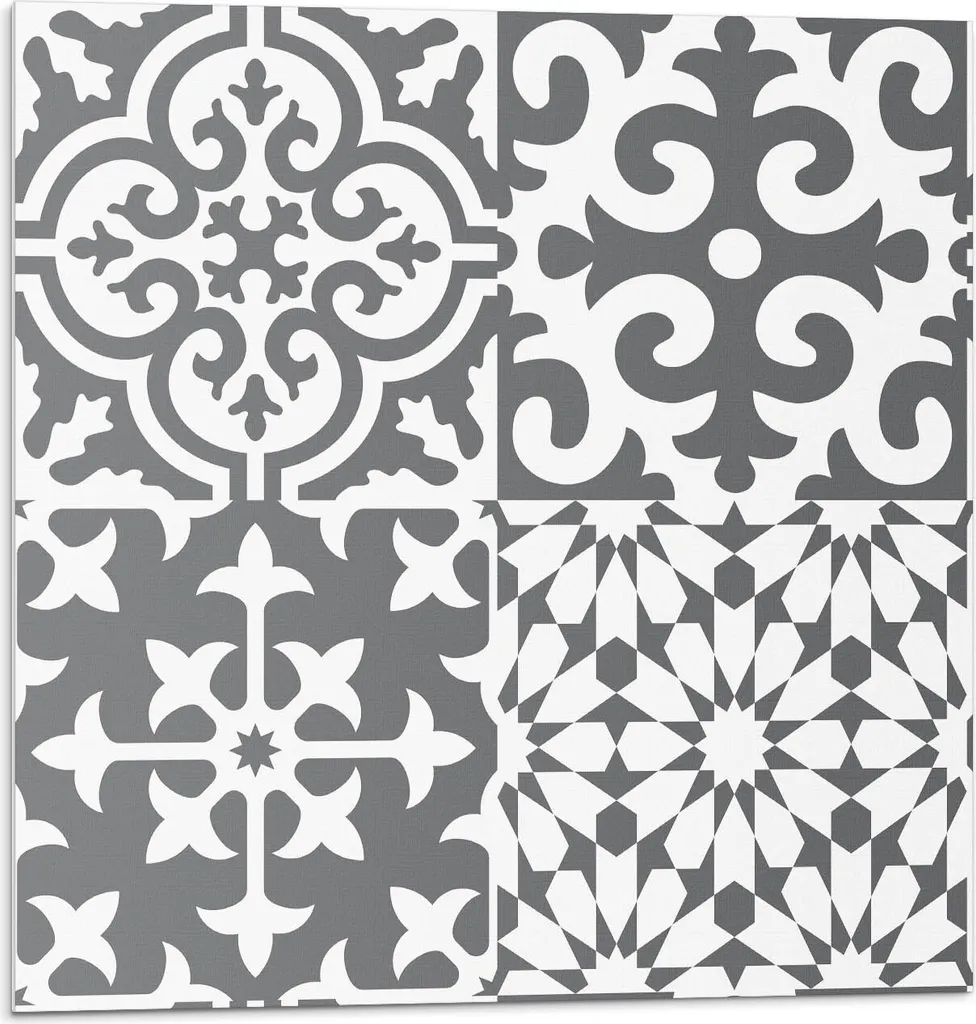 Mattonelle Adesive 3D 50x50 - Adesivi PVC per Piastrelle Bagno