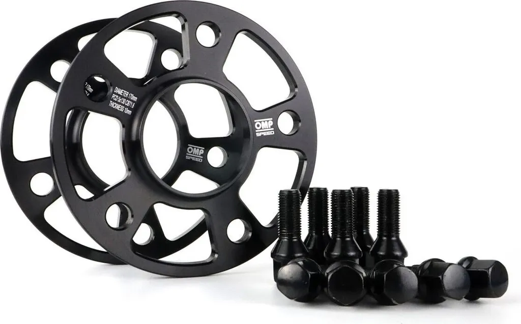 Cale de Roue OMP 20mm 5 Trous 130mm LK pour Élargissement de Voie Sport