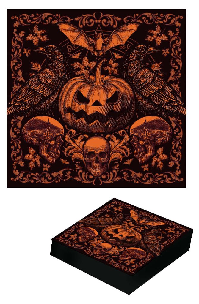 20 serviettes Halloween Gothic Image du produit 