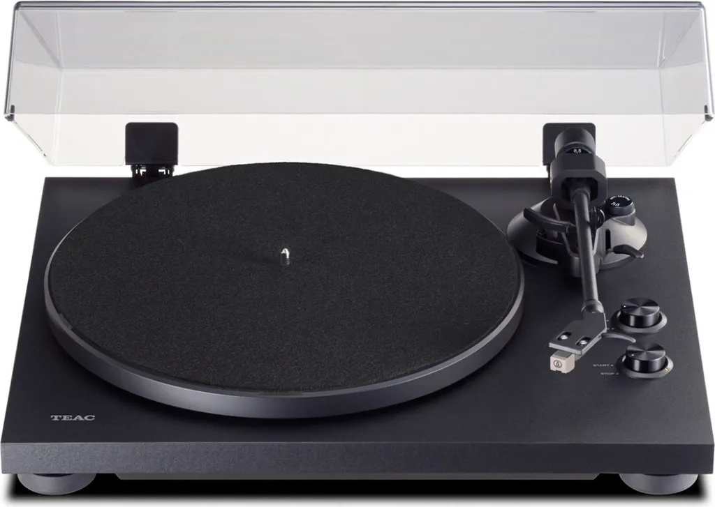 Teac TN-280BT-A3 noir platine vinyle bluetooth pour salon hifi