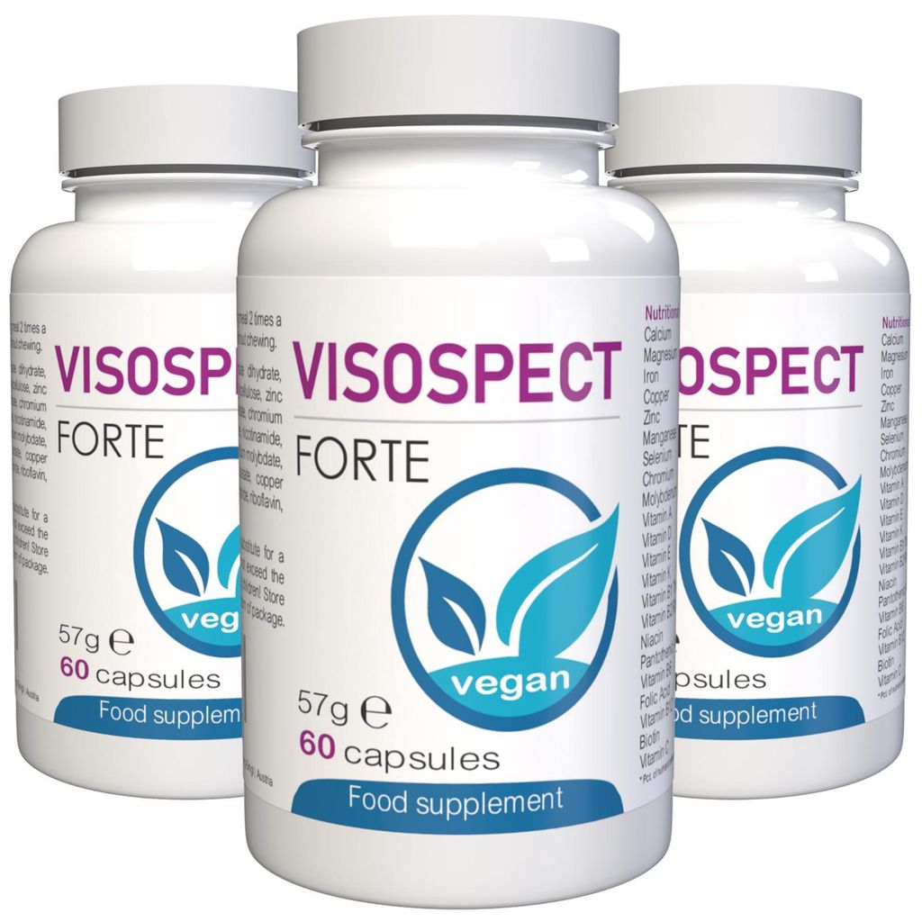 Visospect - 180 Kapseln (3x60) hochdosiert - Original Produktbild 