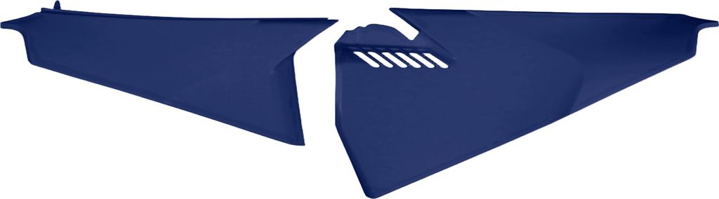Seitenverkleidung UFO PLAST Verkleidung 2-teilig für Husqvarna FC TE TC FE 125 - 501 ccm Bj. 2019 - 2023, Farbe:blau OEM
