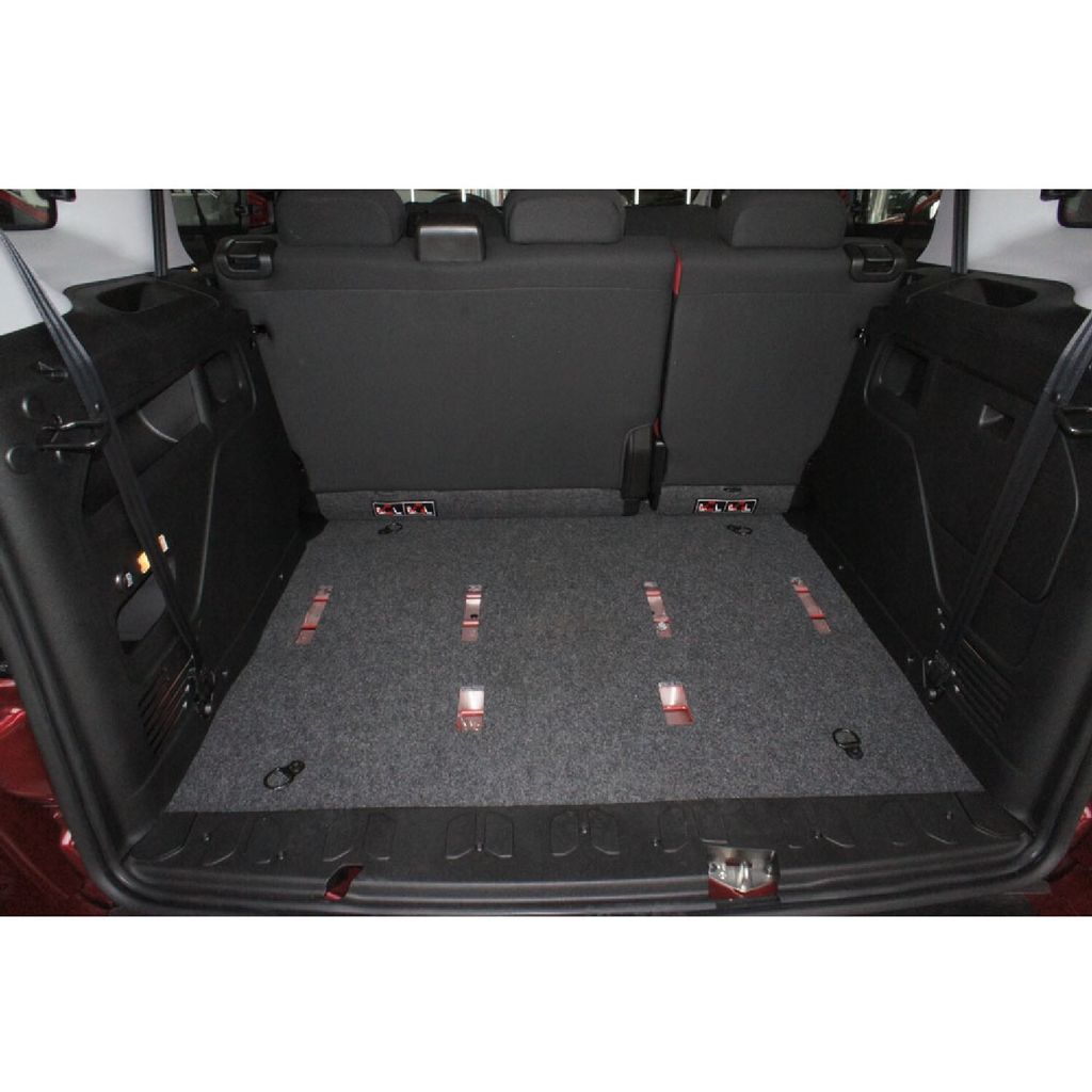 Z536930 Kofferraumwanne passend für Fiat Doblo II + Facelift 2015 2010-06.2022; 7 seats (provision for 3rd row of seats) Van 5türer