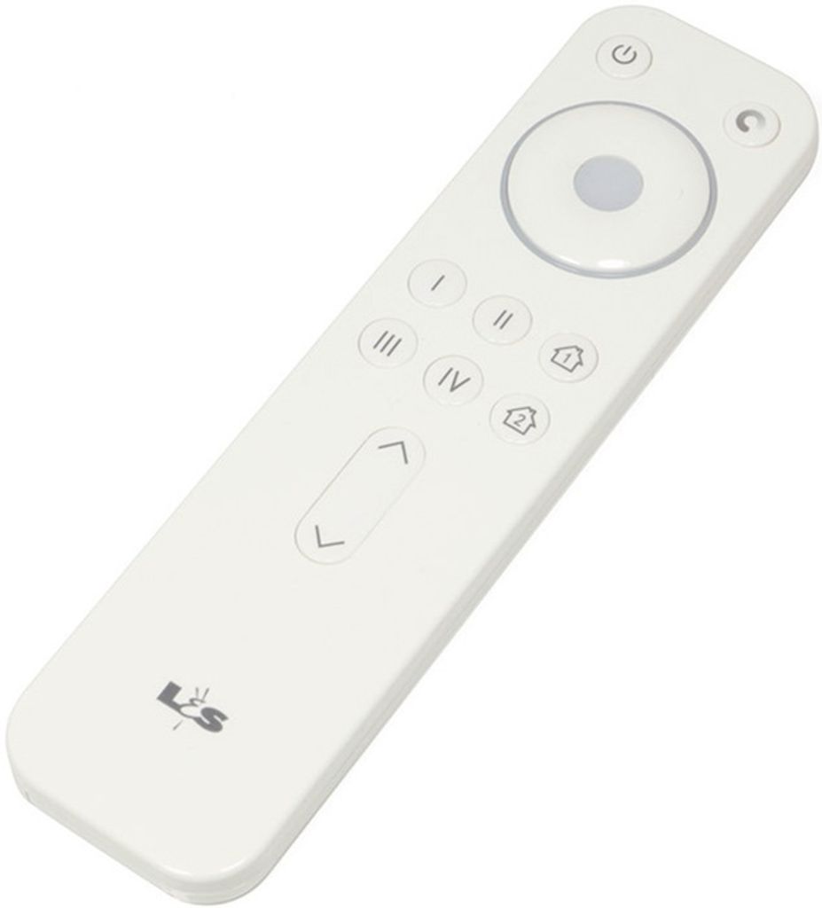 L&S LED Funkfernbedienung Ser.Frankfurt 4-Kanal weiß - Produktbild 
