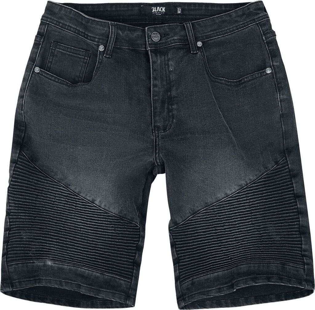 Black Premium by EMP Herren Basic Shorts schwarz 32