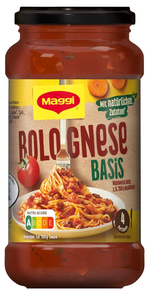 Maggi Bolognese Basis Sauce ideal für Pasta Gerichte Produktbild 