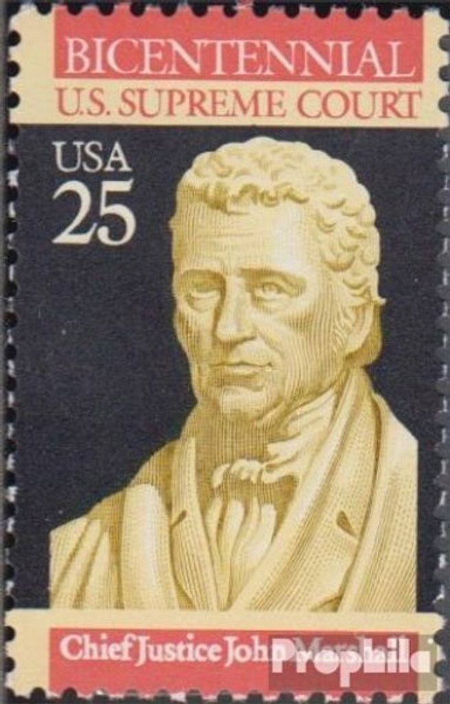 Briefmarken USA 1990 Mi 2075 (kompl.Ausg.) postfrisch Oberster Gerichtshof