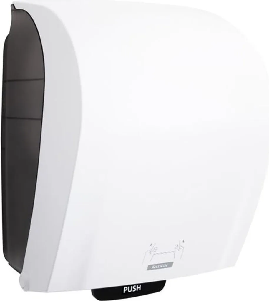 Distributeur de serviettes Katrin System - Distributeur Blanc Robuste - 2