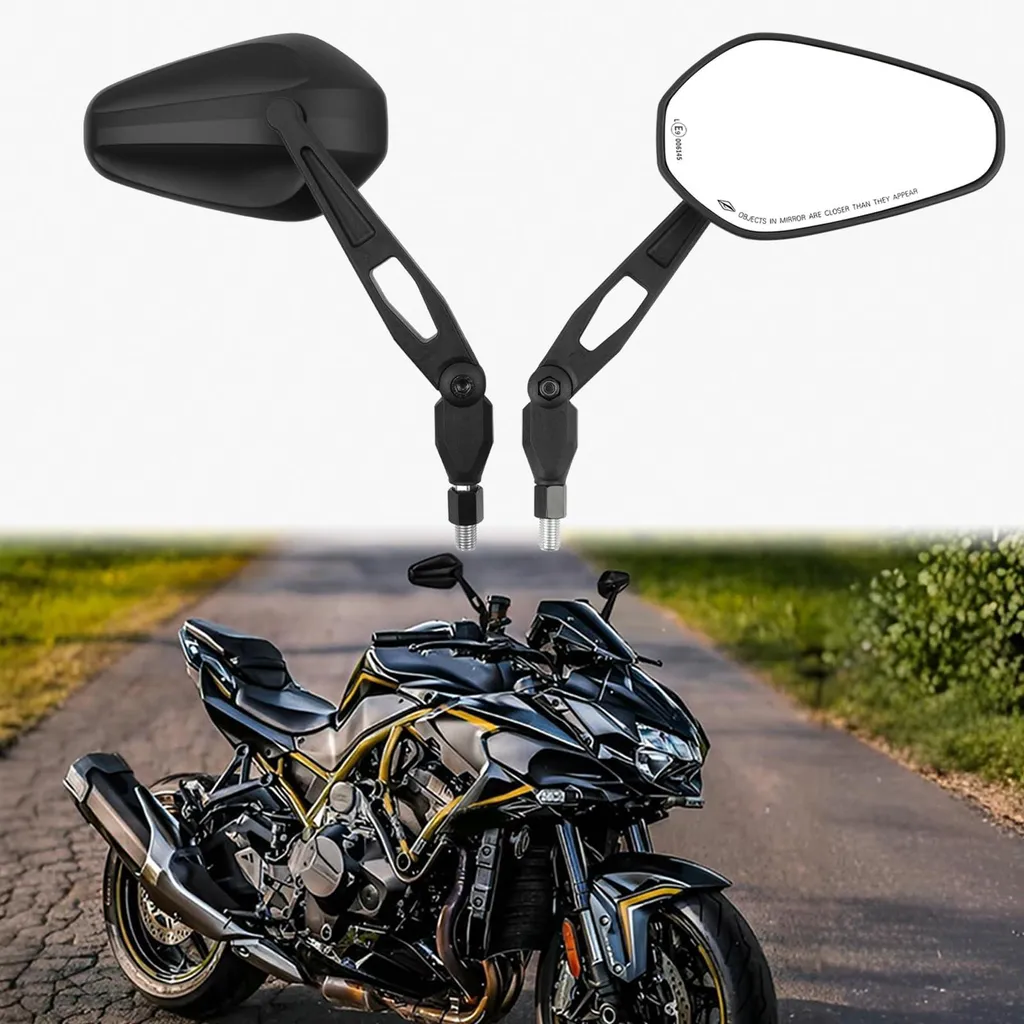Rétroviseurs pour Moto Tout-Terrain et Quad avec Filetage M10 Standard