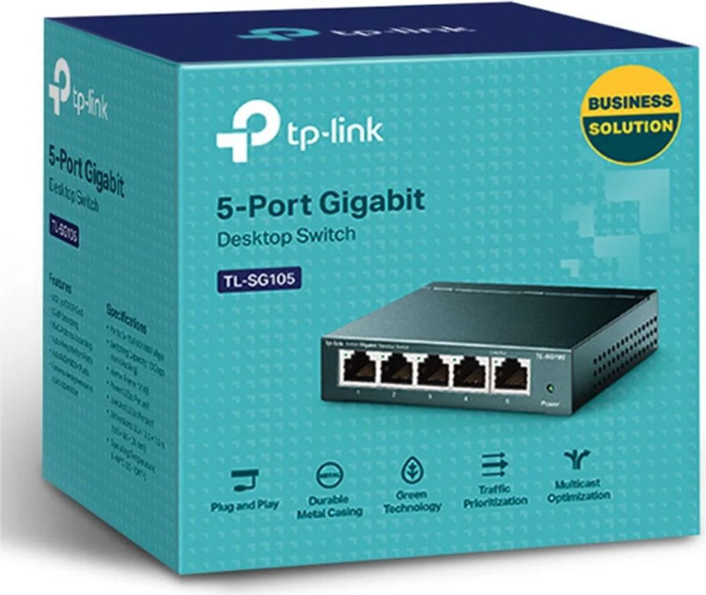 TP-Link TL-SG105 5portový prepínač Obrázok produktu 19