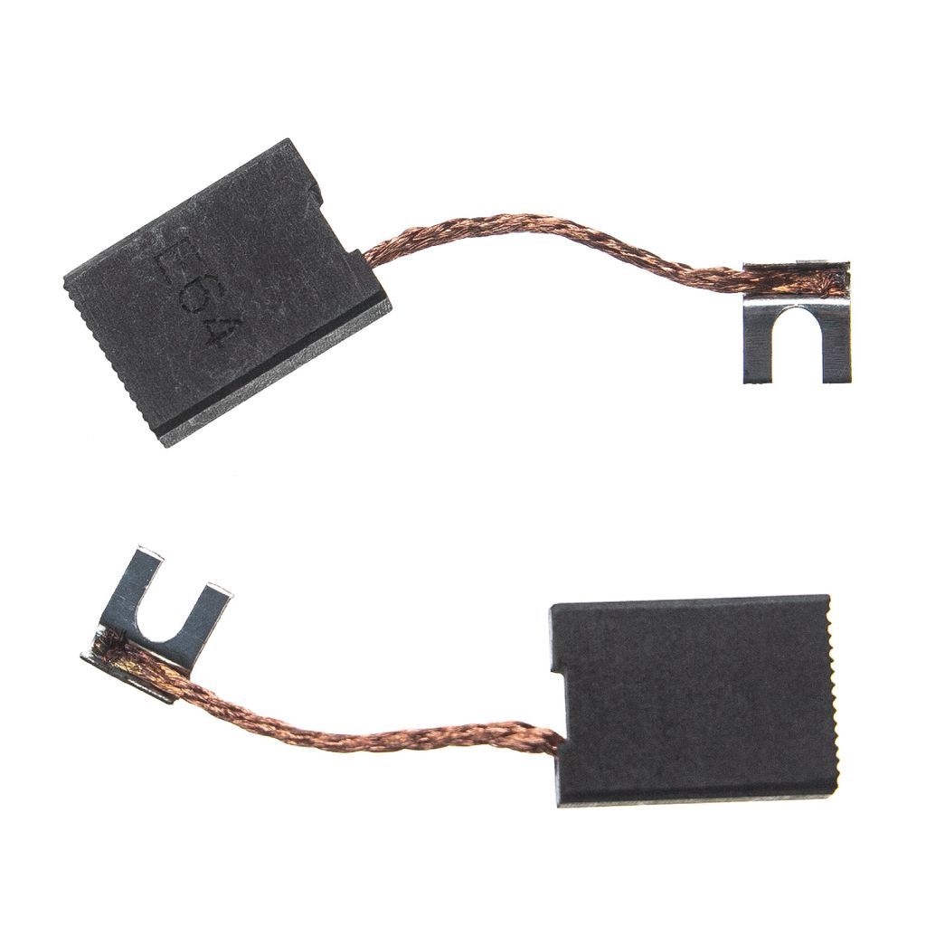 vhbw 2x Kohlebürste Motorkohle Schleifkohle 22 x 16 x 6,3mm Ersatz für Bosch 1.617.014.111, 1607014103, 1617014111 für Elektrowerkzeug