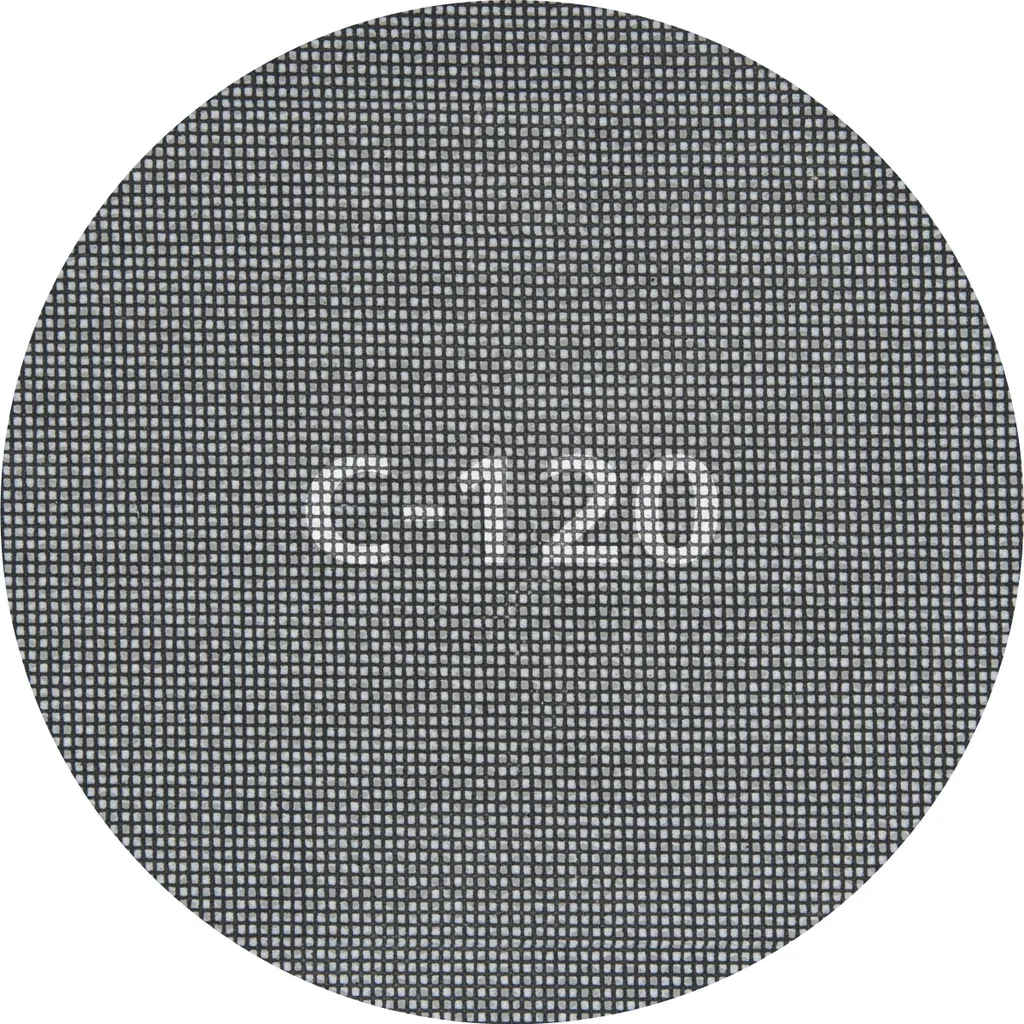 Wolfcraft 5615000 Set 5 Reti Abrasive 180mm G120 - Durata x4