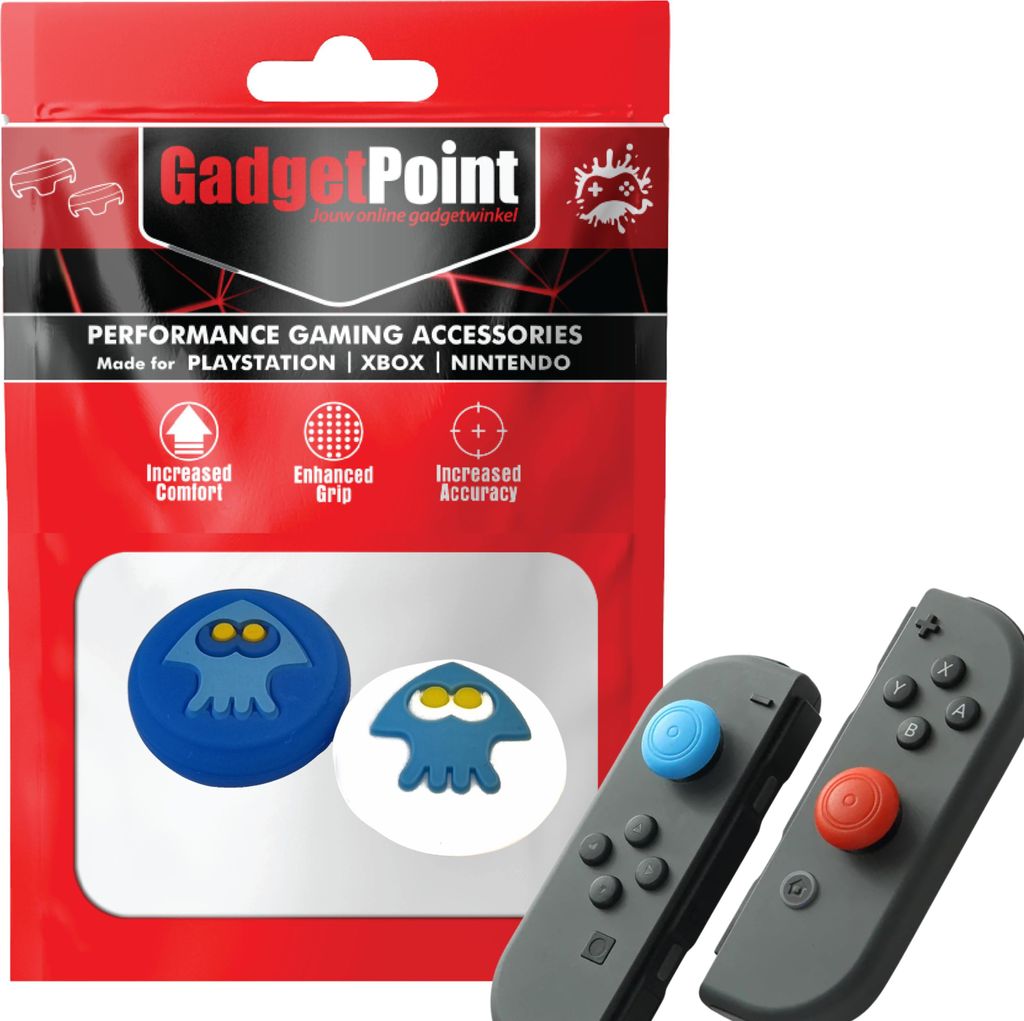 Thumbgrips - Thumb Grips voor Nintendo Switch Joy-Con Controllers - Gaming Thumbgrips - Performance Anti-Slip Thumbsticks - Bescherming Accessoires...