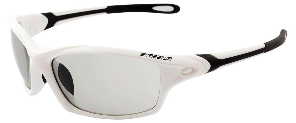 Sportbrille Grip (100% UVA-, UVB- und UVC-Schutz, verstellbarer Nasenbereich, splitterfreies TR90-Material, inkl. Mikrofaserbeutel)