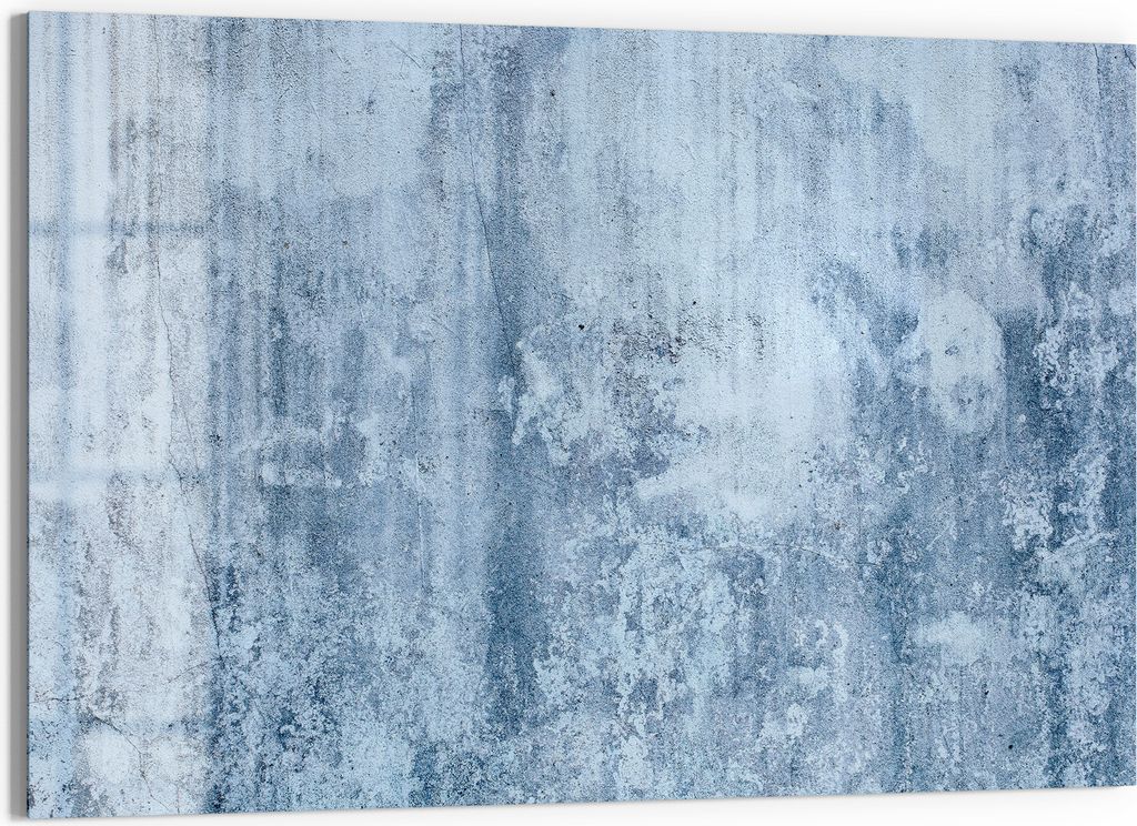 DEQORI Magnettafel Glas 90x60 cm 'Ewige Betontextur' beschreibbar Whiteboard Küche