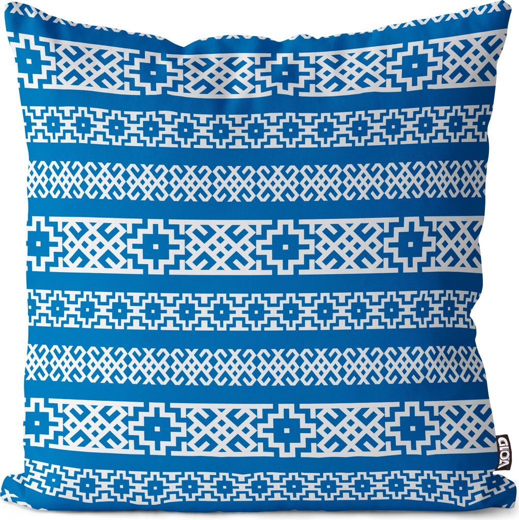 VOID Nordische Rauten Muster Kissenbezug Kissenhülle Sofakissen Kissen Deko Outdoor-Kissen Dekokissen