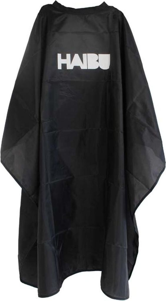 Haibu Essentials Schneideumhang mit Druckknopf schwarz