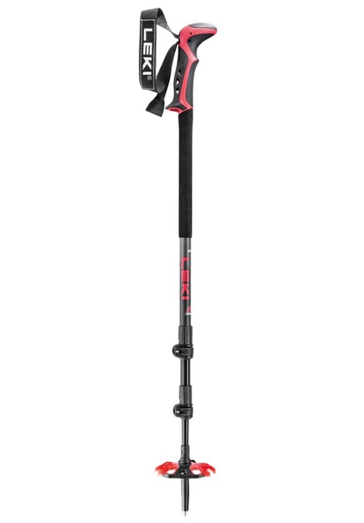Bâtons de ski LEKI Haute Route 3 110-150 cm Noir Ajustable Image du produit 