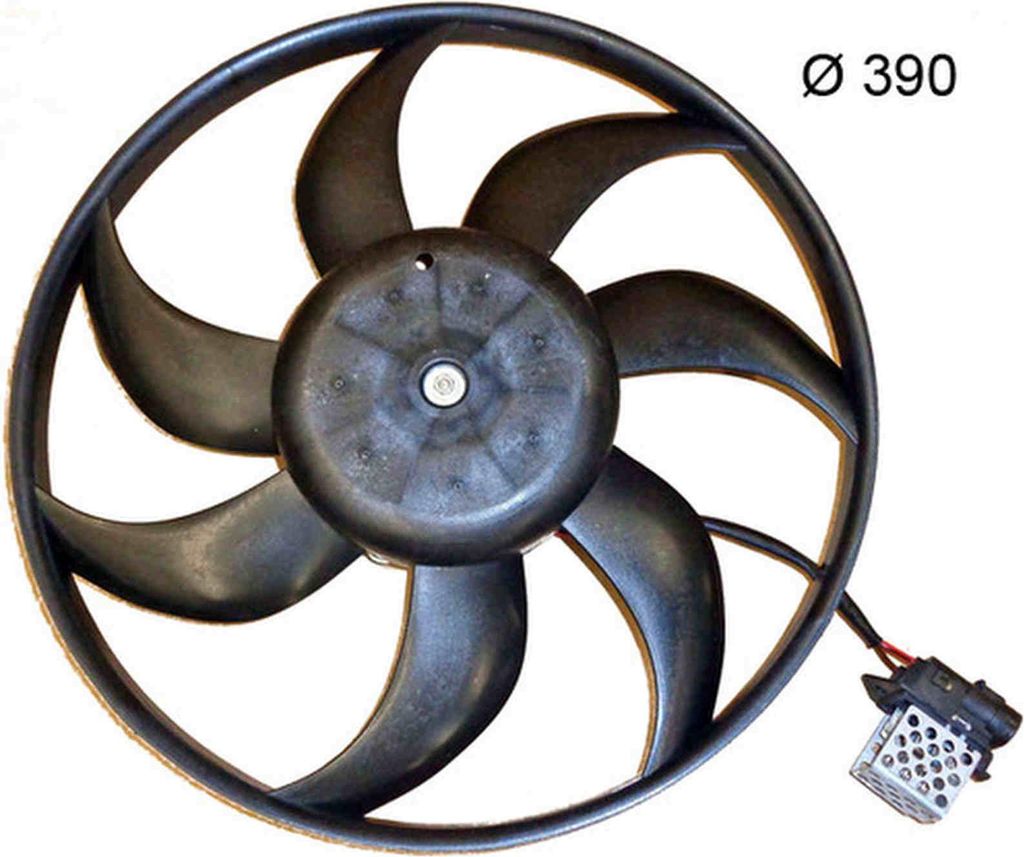 Lüfter Motorkühlung 12 V 250 W Ø 390 mm elektrisch MAHLE für u.a. OPEL ZAFIRA
