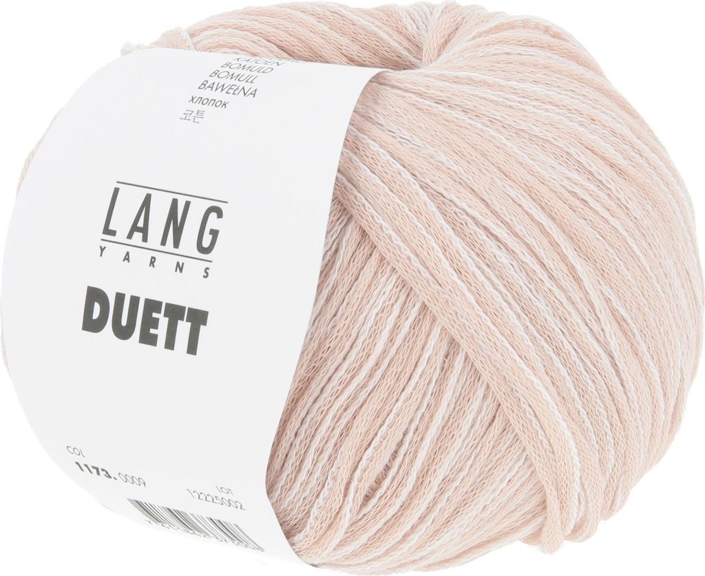 Lang Yarns - Duett 0009 rosa weiss