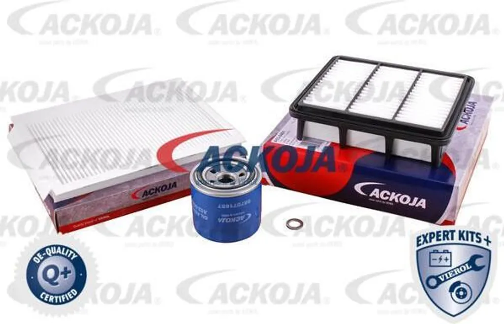 Kit filtration voiture complet ACKOJA A52-2001 pour i30 et Kia Proceed