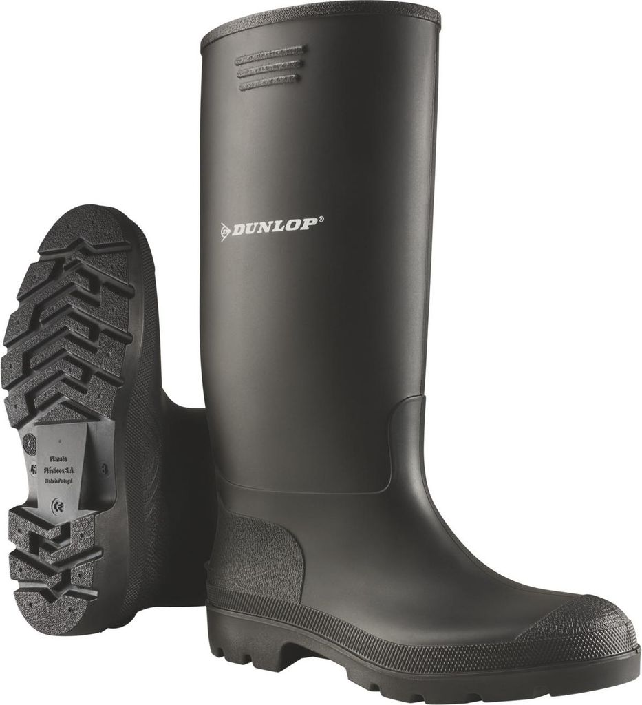 Dunlop 380PP černé nepromokavé boty z PVC 48 Obrázek produktu 