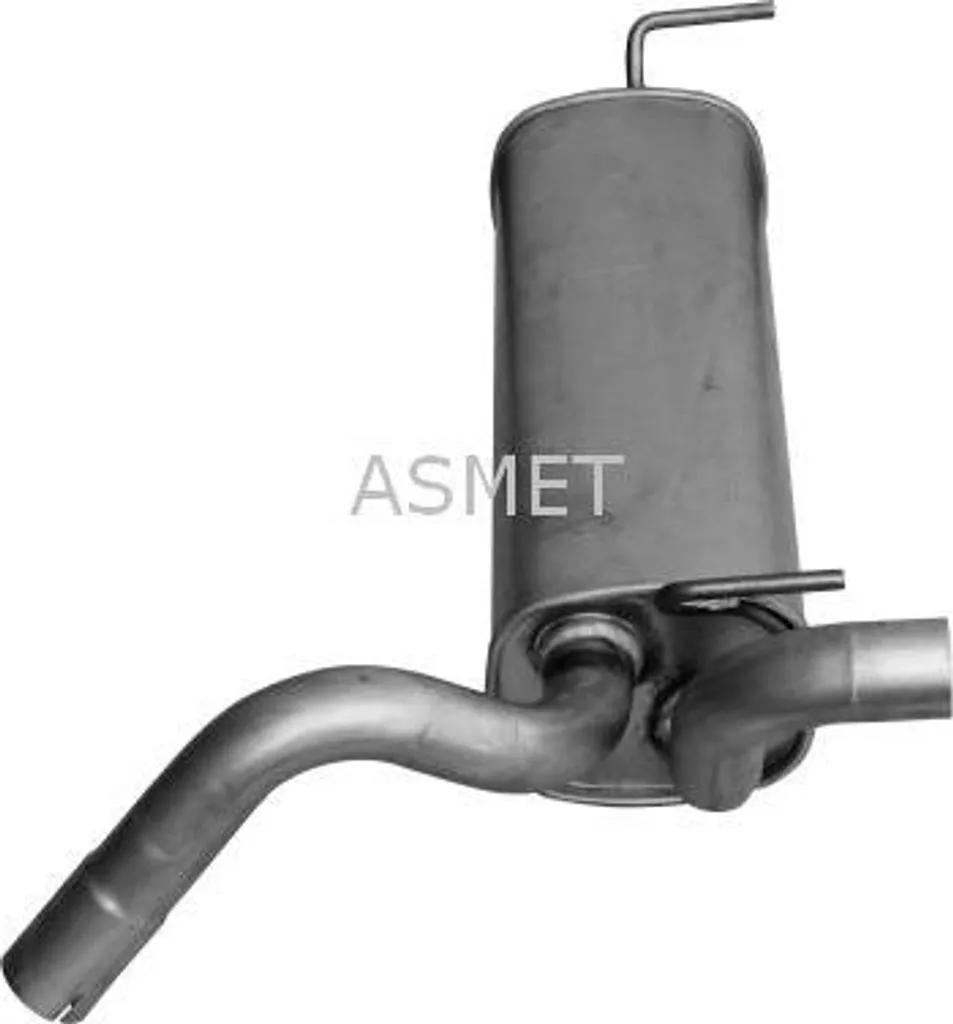 ASMET 5252 Silencieux Central OE 852652 pour Opel Astra J GTC 1.4 1.6