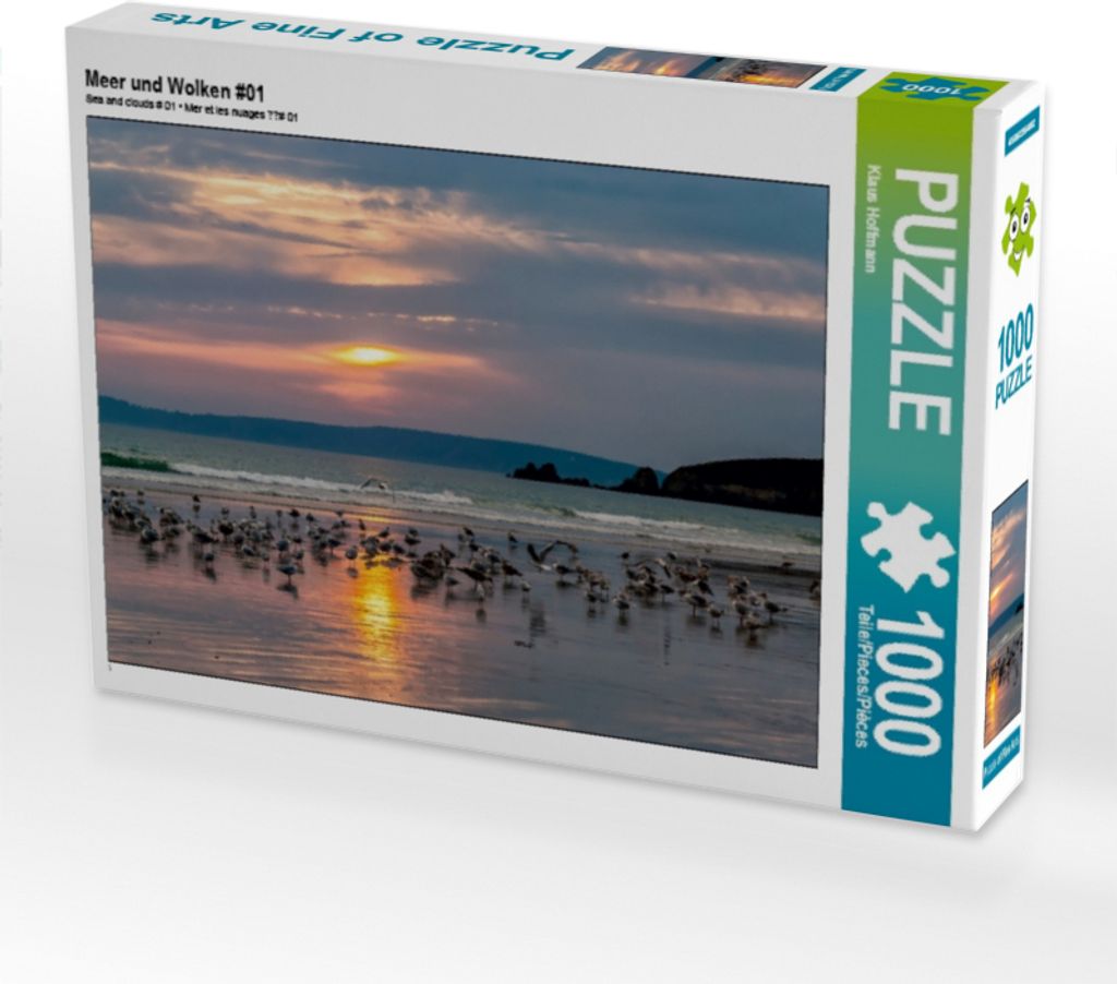 Calvendo Meer und Wolken #01 1000 Teile Puzzle quer 640x480mm, Hoffmann Klaus; 7363854