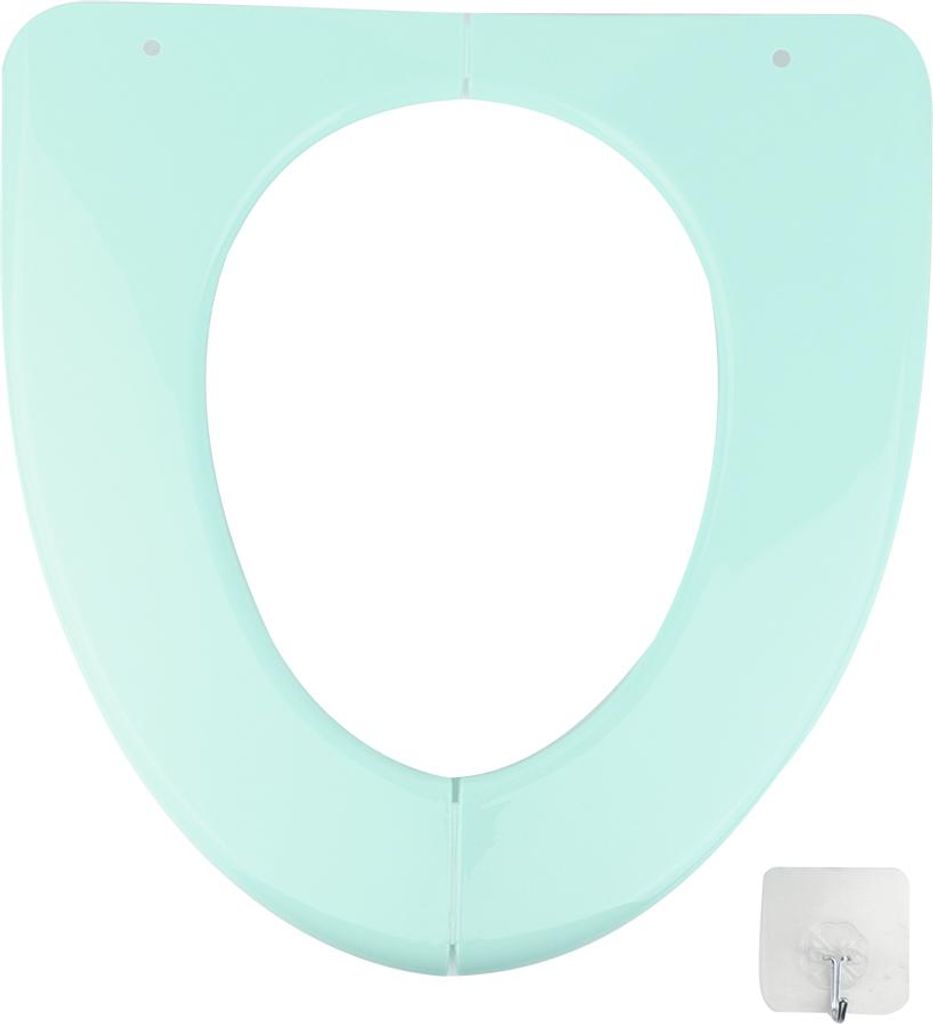 Faltbarer Urinal-Toilettensitz für Kleinkinder, Jungen und Mädchen (Grün)