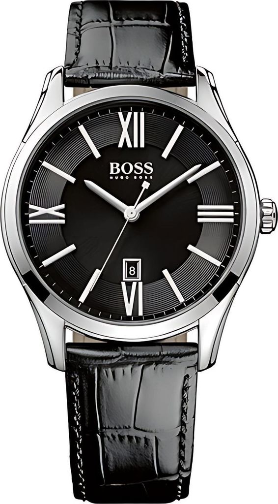 Boss 1513022 Ambassador Round Quarzuhr