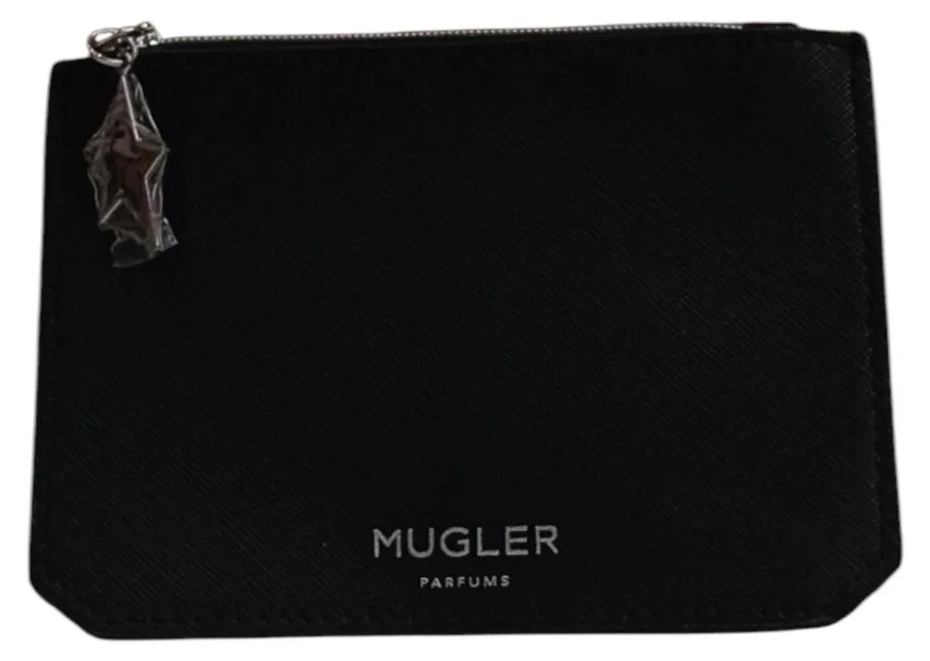 Porte-monnaie Thierry Mugler W. avec fermeture éclair cadeau luxe