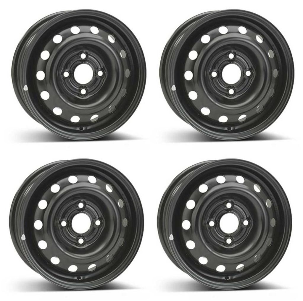 4 Stahlfelgen Alcar 4040 5.0Jx13 ET45 4x100 für Daewoo Kalos