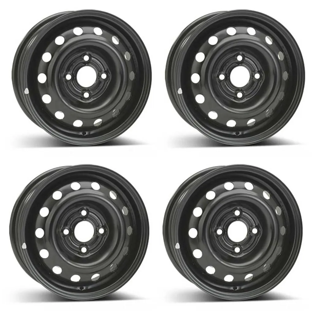 Lot 4 jantes hiver 13 pouces 4x100 Alcar 4040 pour Chevrolet Aveo Kalos
