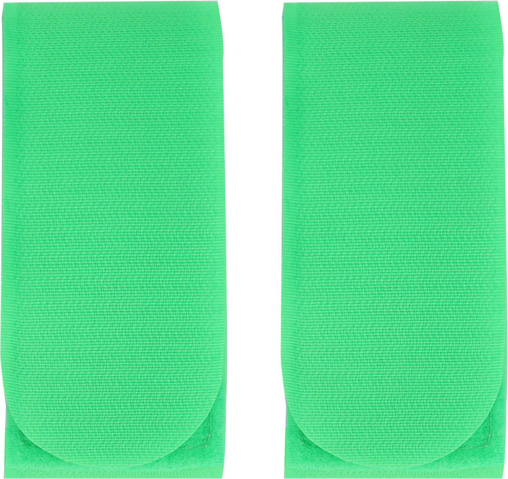 Skiband aus Nylon, Klett-Träger für Ski & Snowboard, Transport-Halter, grün
