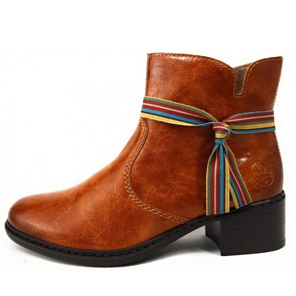 Rieker Damen Stiefelette braun