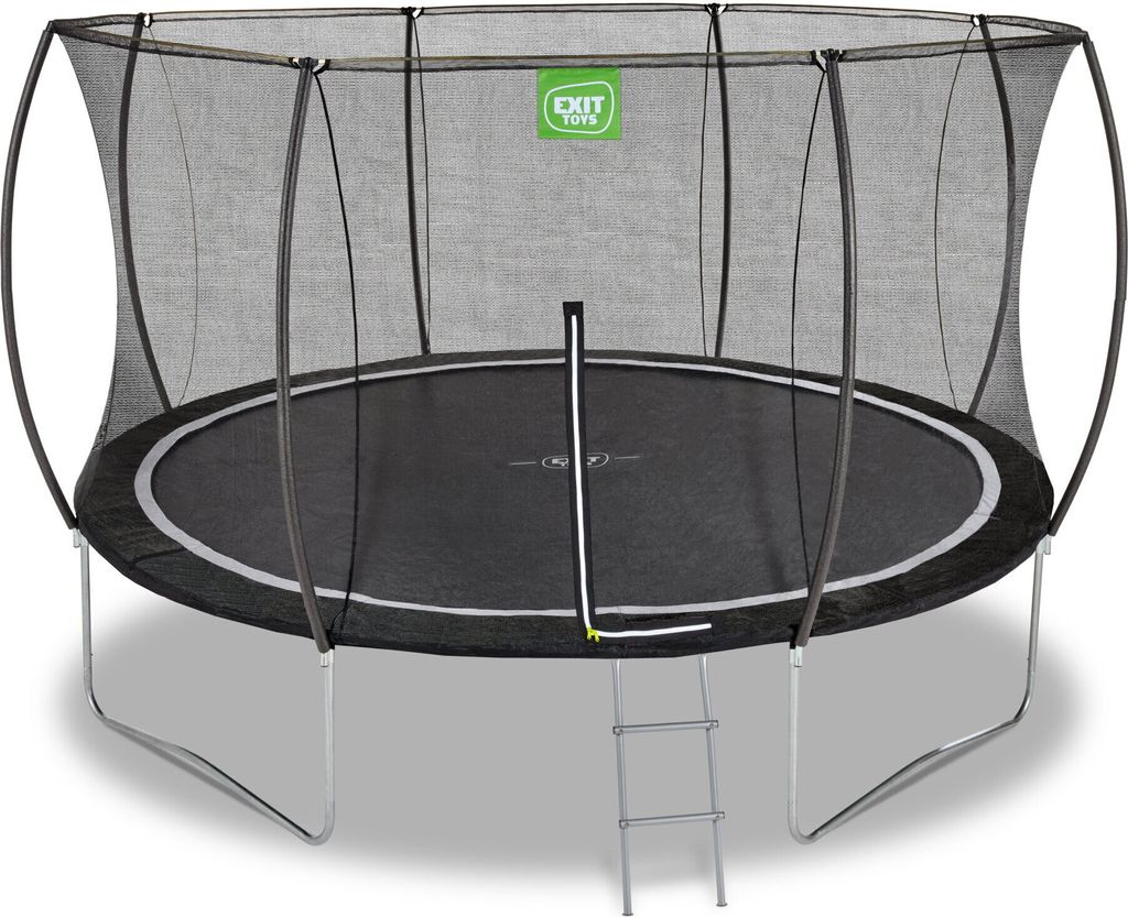 EXIT Black Edition Trampolin ø366cm - schwarz Produktbild 2